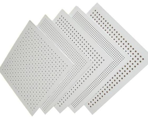 穿孔石膏吸音板